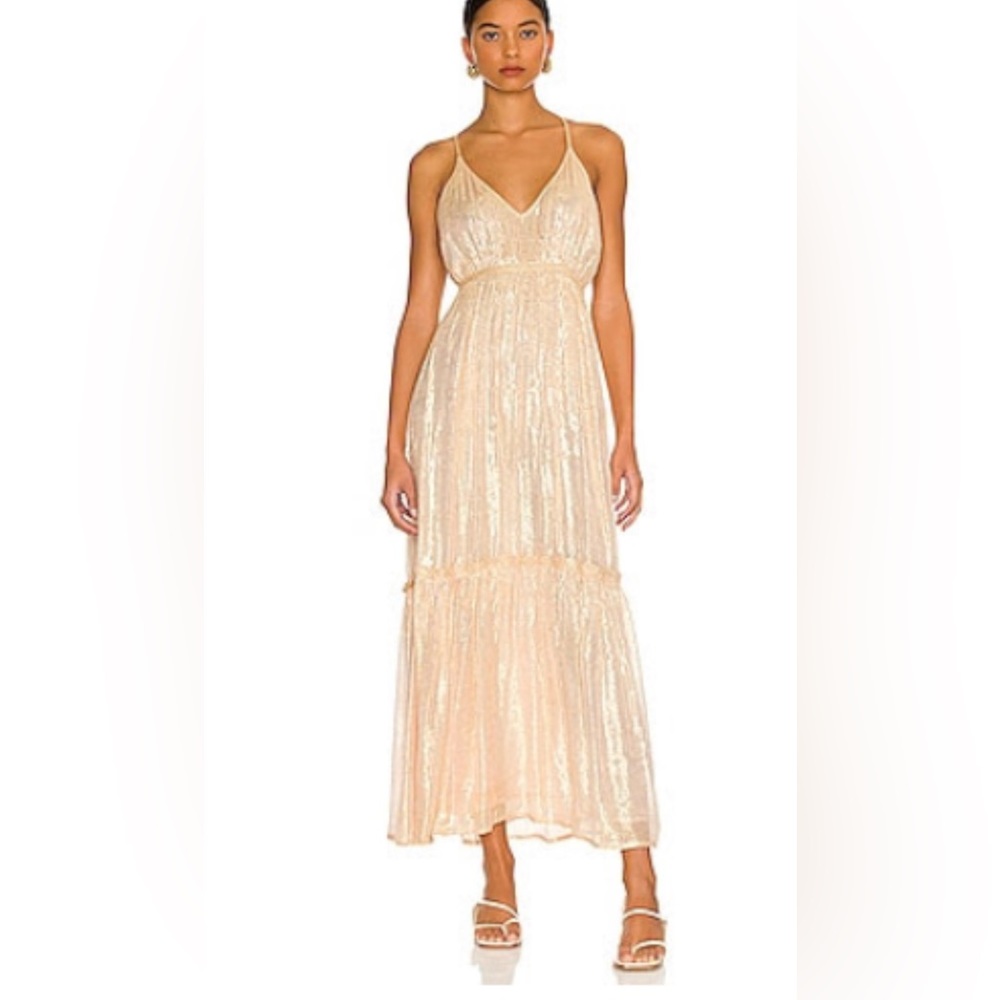 Gold Iridescent Sundress